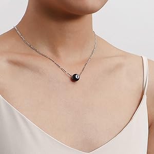 即完売　新品未使用　anuke Mini Blackball Necklace ànuke online store（アンヌーク） / Mini Blackball